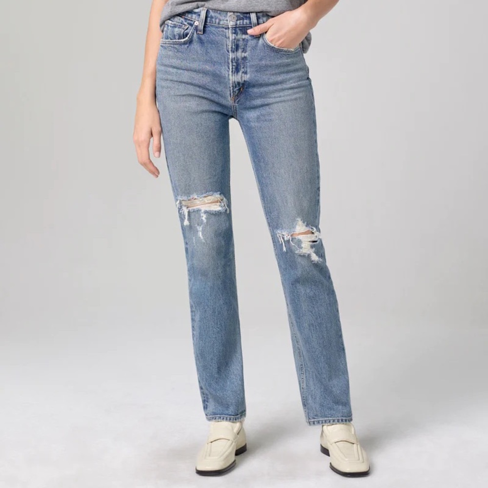 NWT COH Daphne High Rise in Rosecliff - size 26
